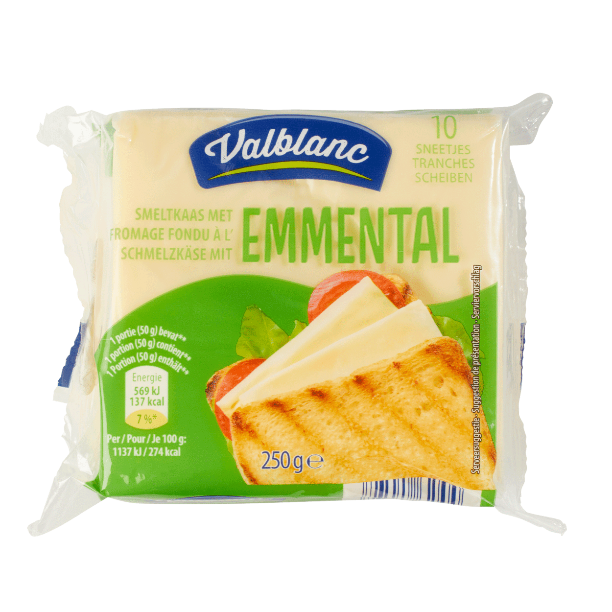 VALBLANC® Schmelzkäse mit Emmentaler günstig bei ALDI