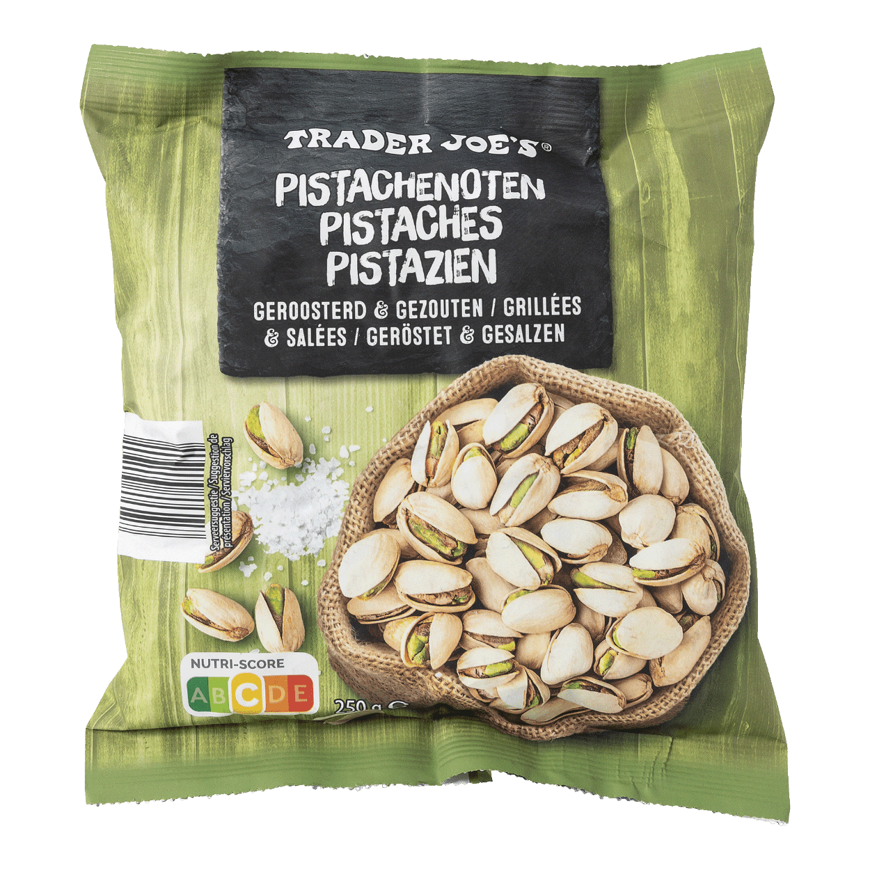 PISTACHES TRADER JOE'S 250G