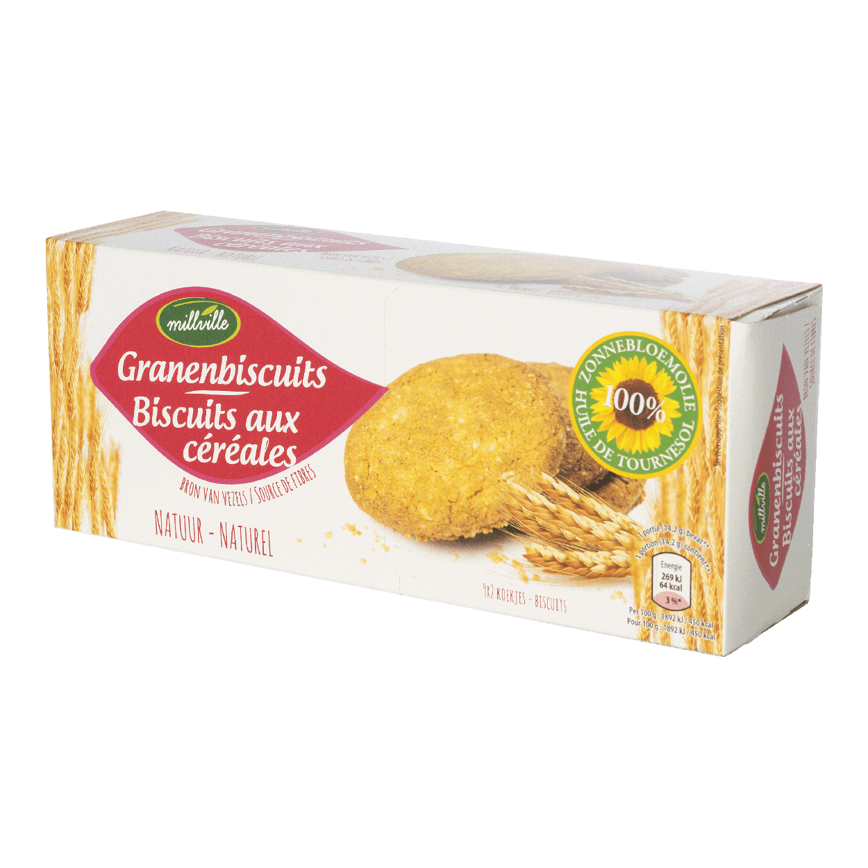 MILLVILLE® Biscuits aux céréales bon marché chez ALDI