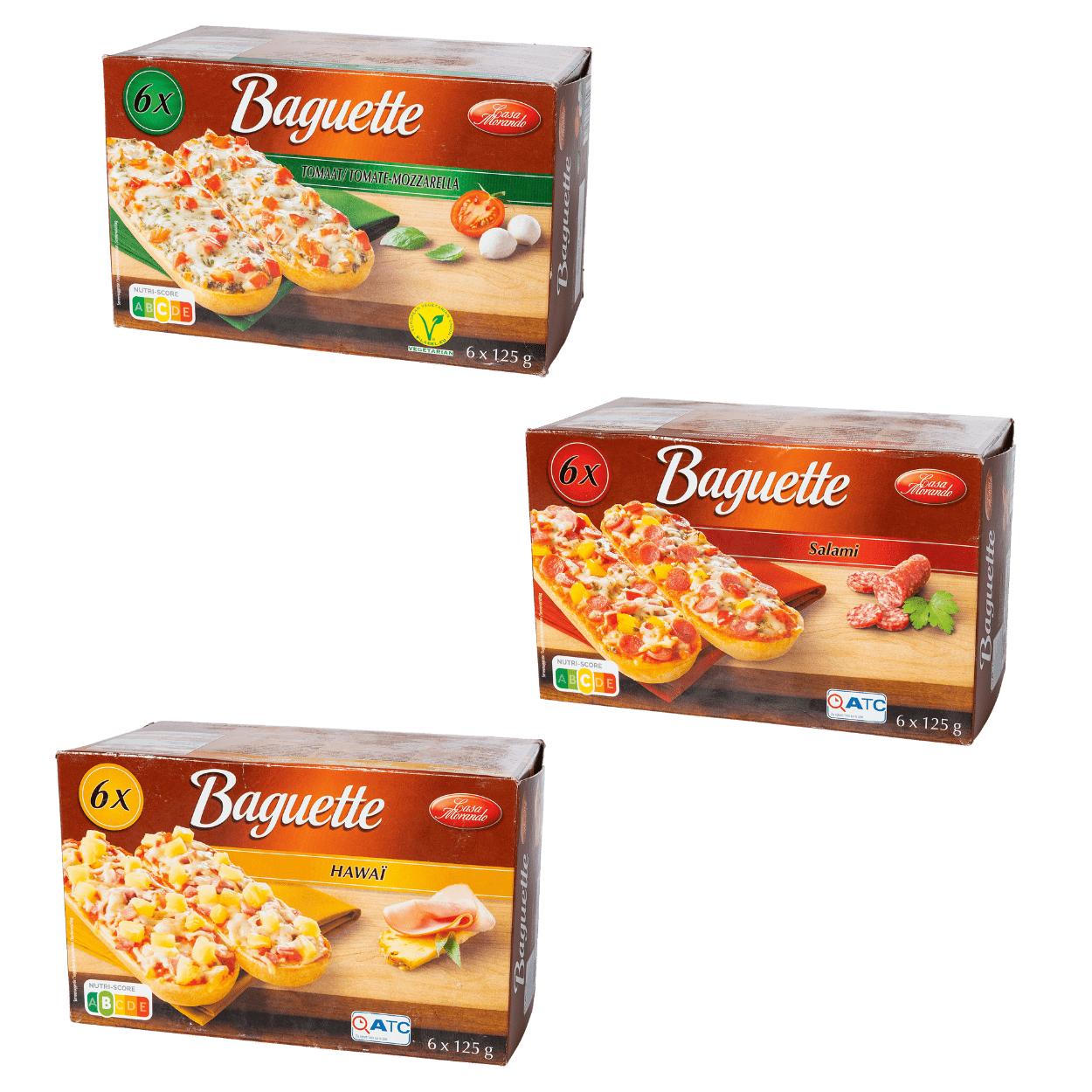 Pizzabaguettes, 6 pcs bon marché chez ALDI