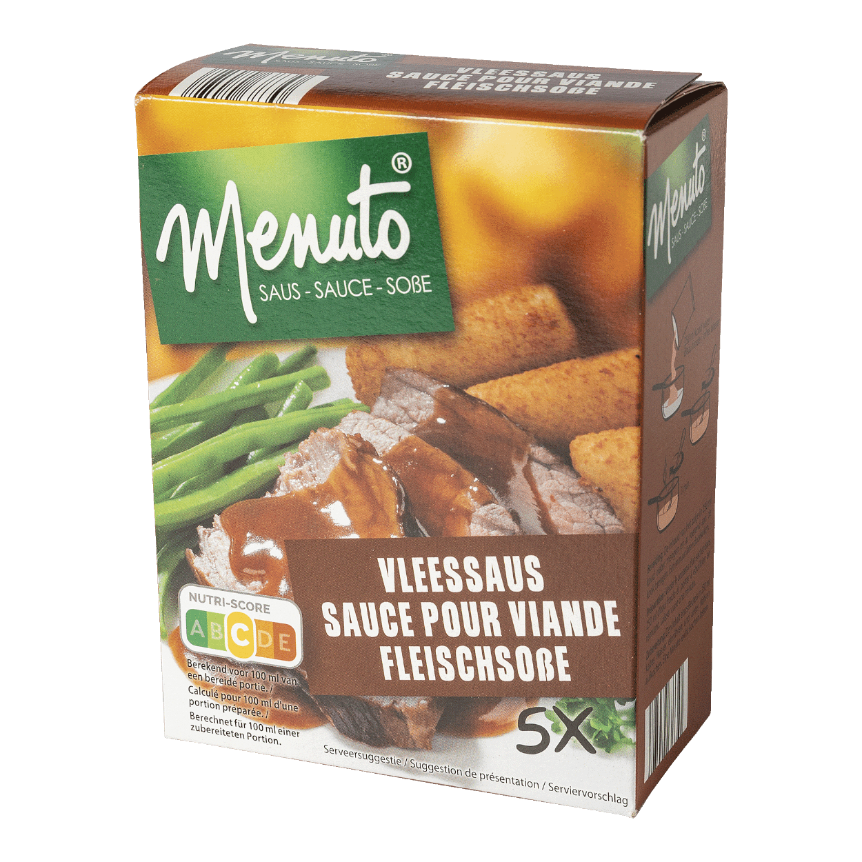 MENUTO® Sauce instantanée pour viande, 5 pcs bon marché chez ALDI