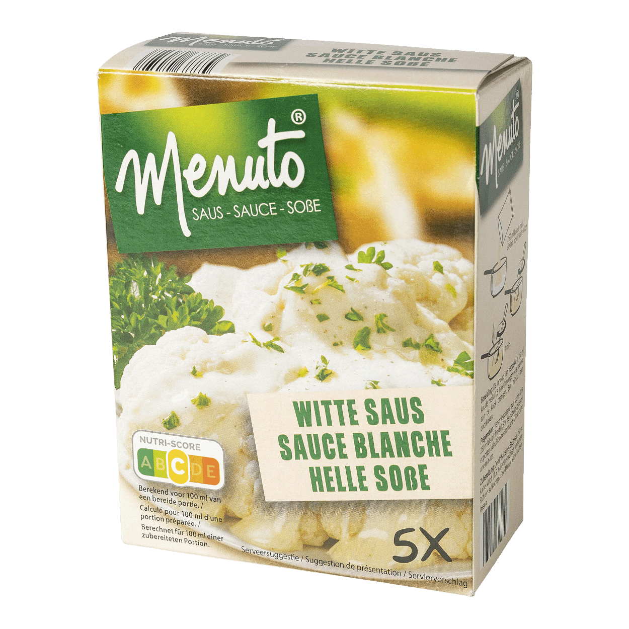 MENUTO® Instantsoße Weiß, 5 St. günstig bei ALDI