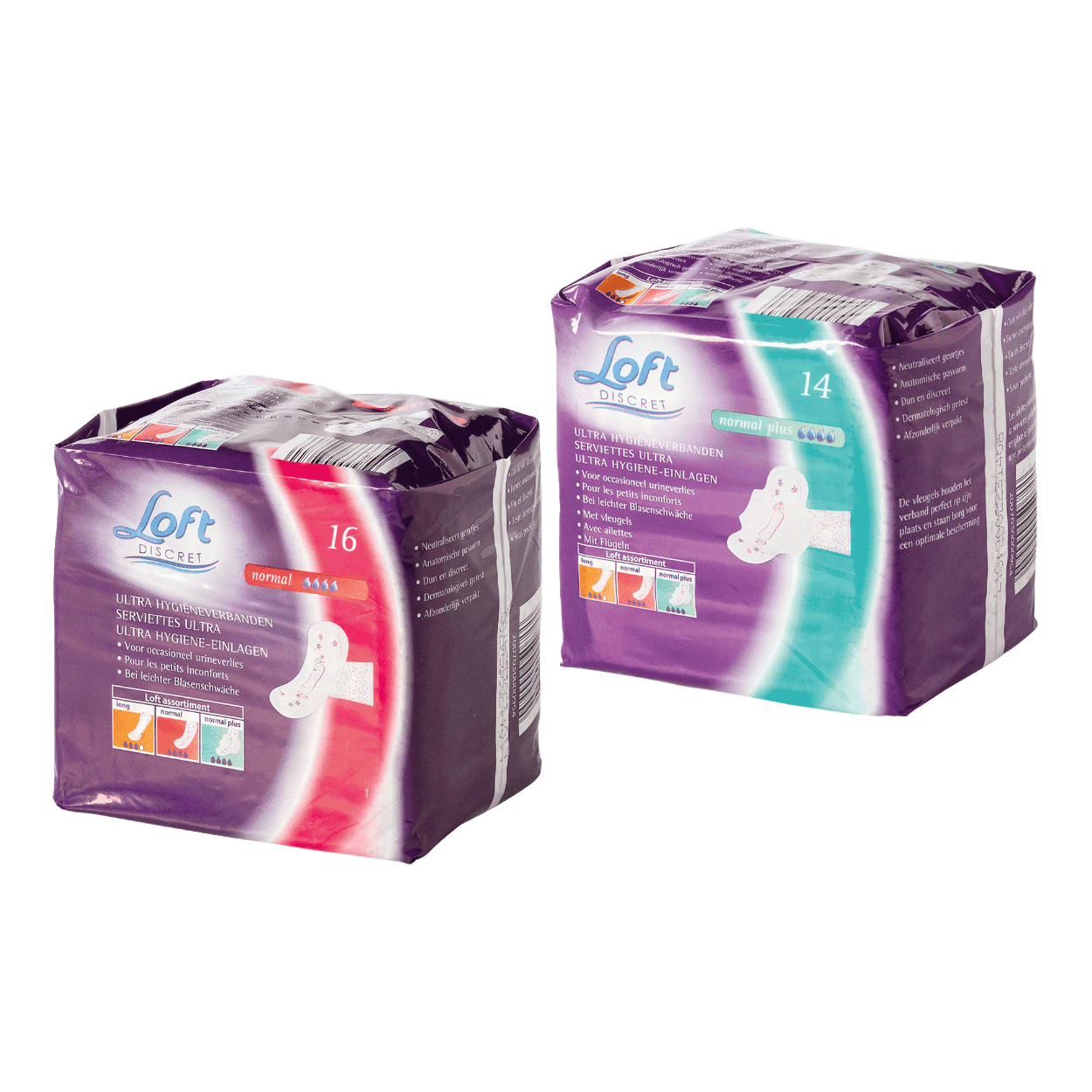 LOFT DISCRET® Serviettes d'incontinence ultra bon marché chez ALDI