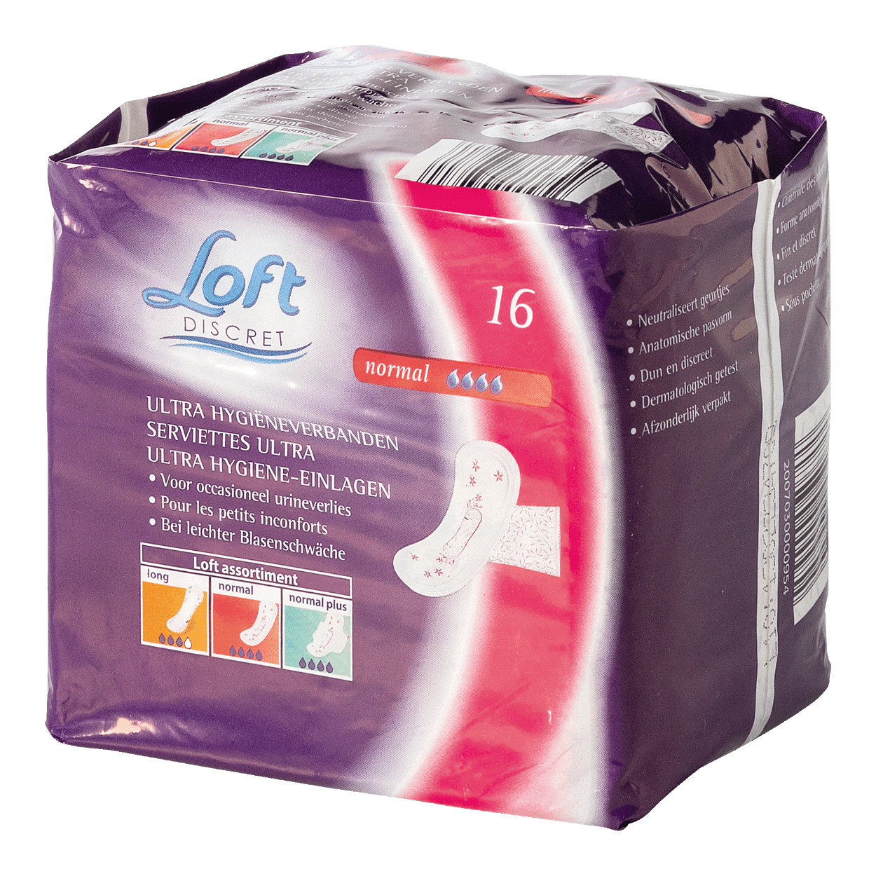 LOFT DISCRET® Serviettes d'incontinence ultra bon marché chez ALDI