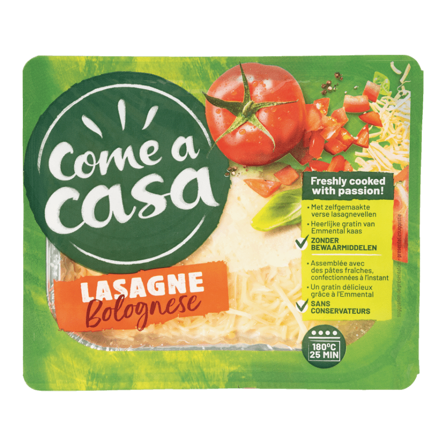 COME A CASA® Lasagne bolognaise bon marché chez ALDI