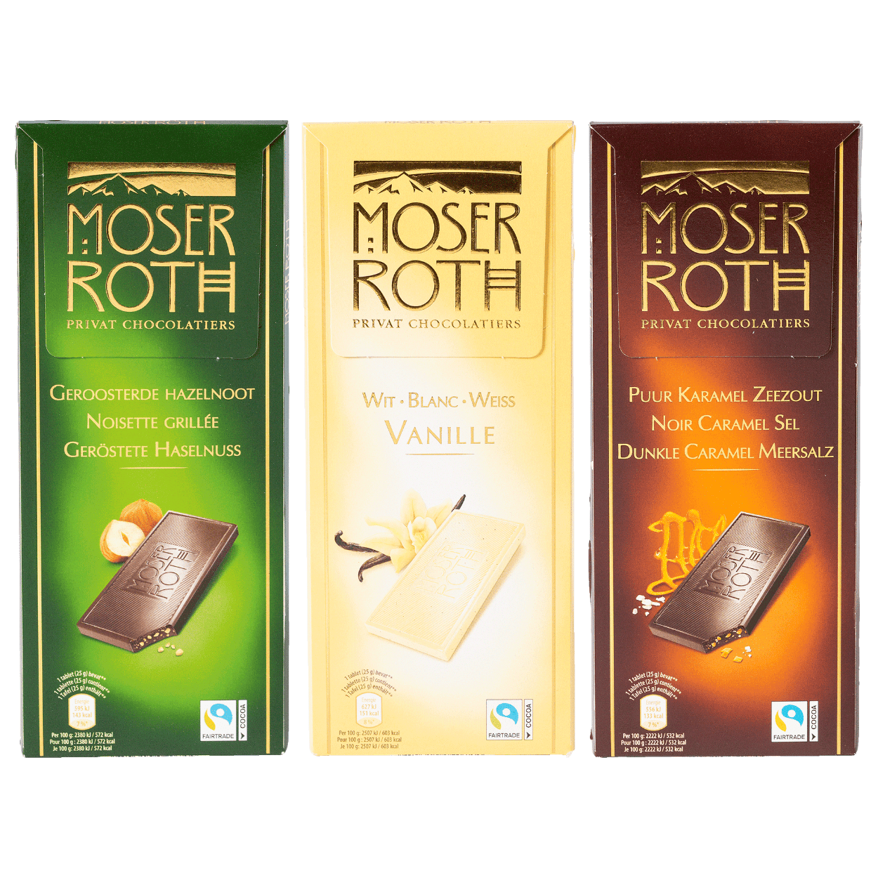 Minischokoladentafeln, 5 St. MOSER ROTH® günstig bei ALDI
