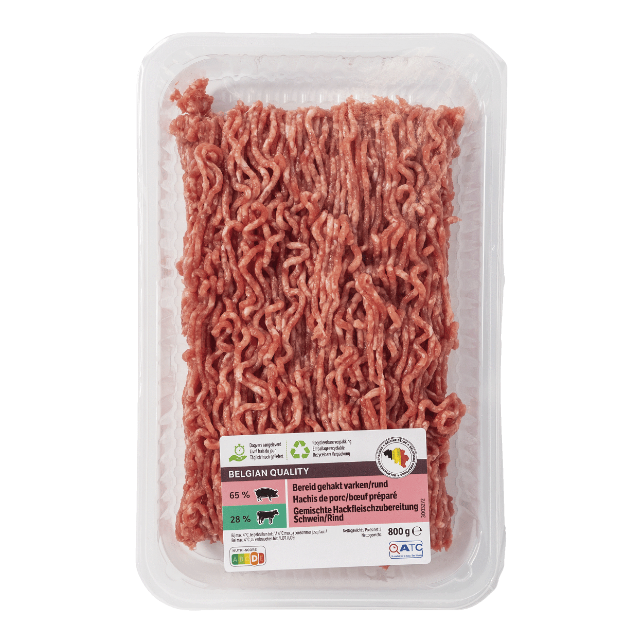 Gemischte Schweine- und Rinderhackfleischzubereitung günstig bei ALDI