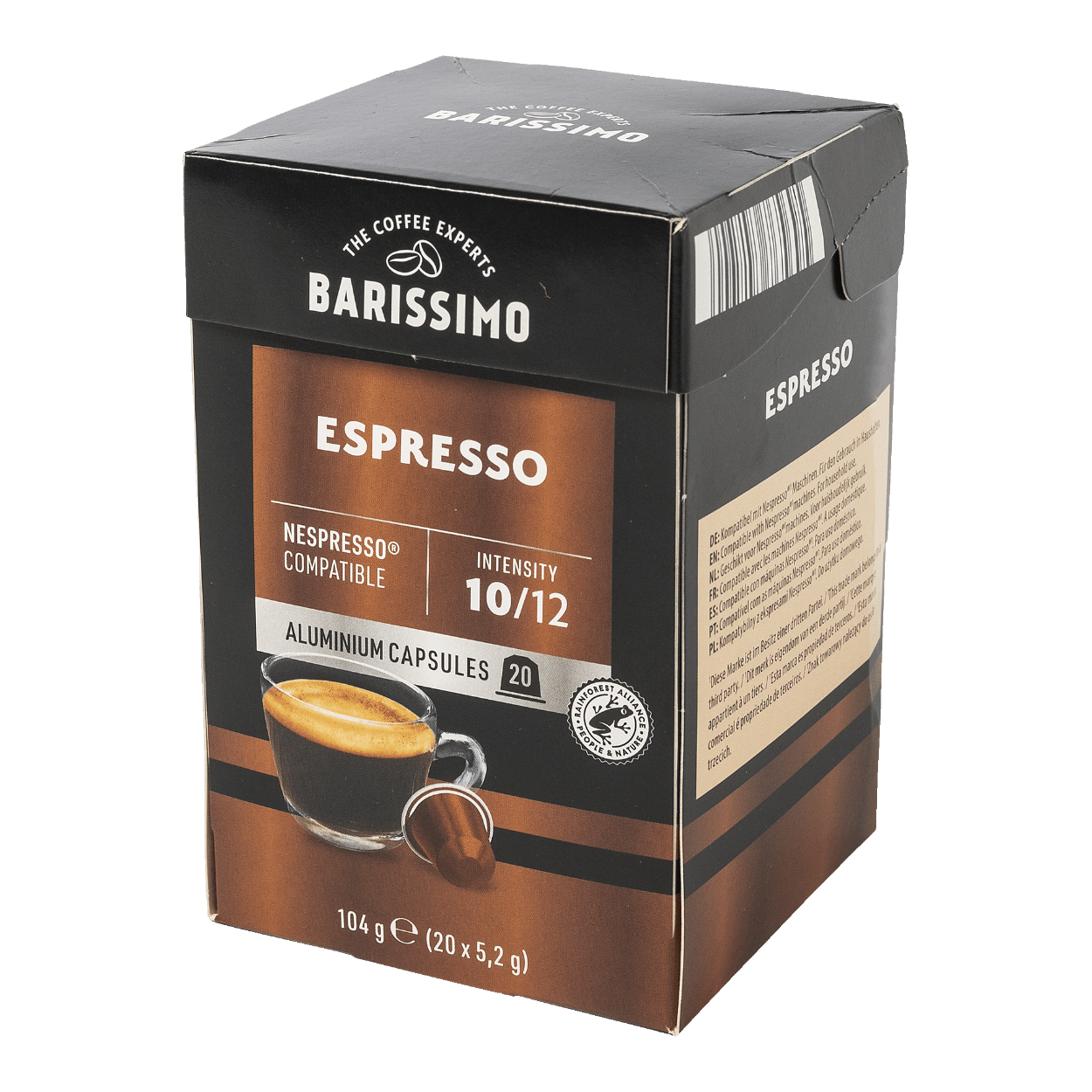 Aldi nespresso capsules top