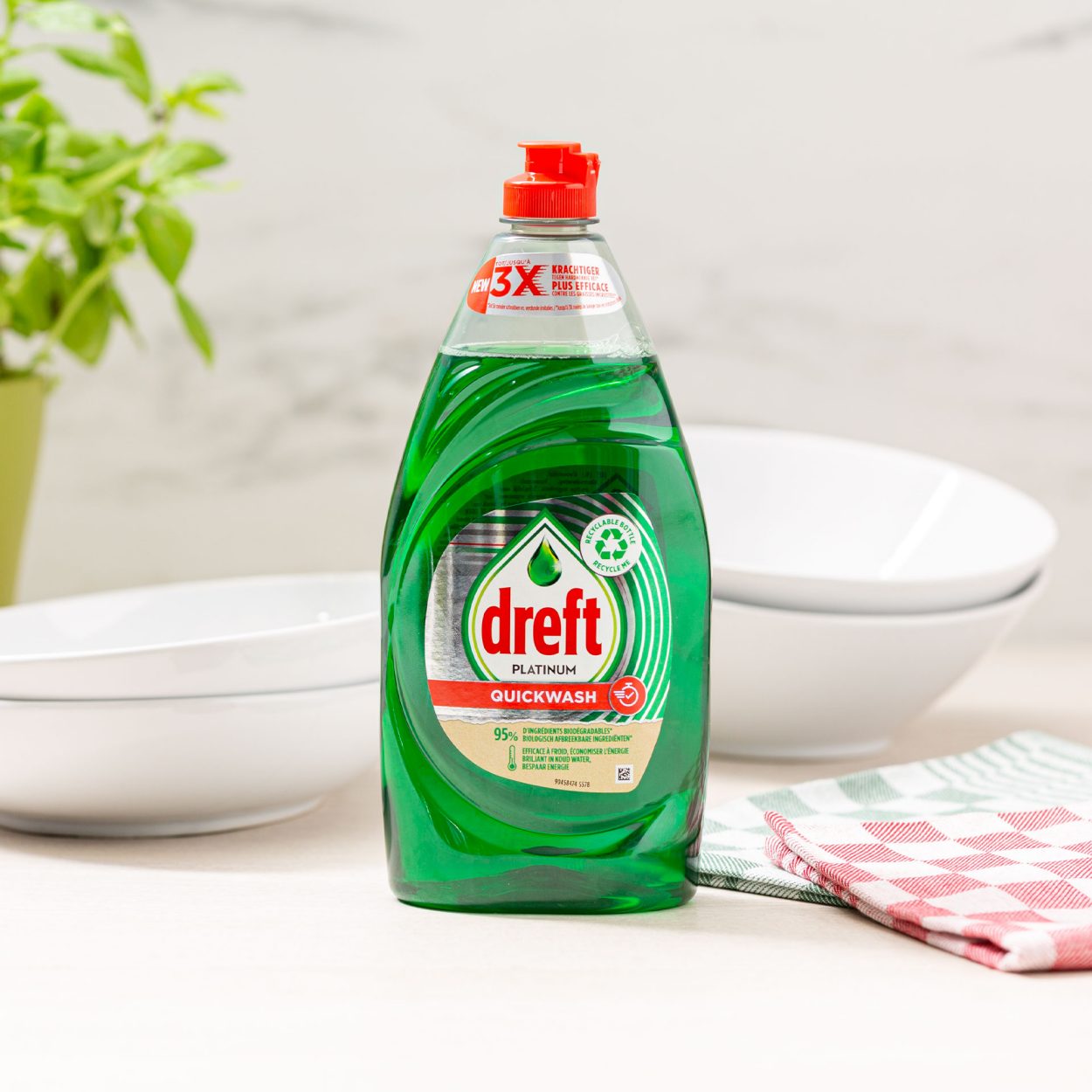 DREFT® Liquide vaisselle Quickwash Platinum bon marché chez ALDI