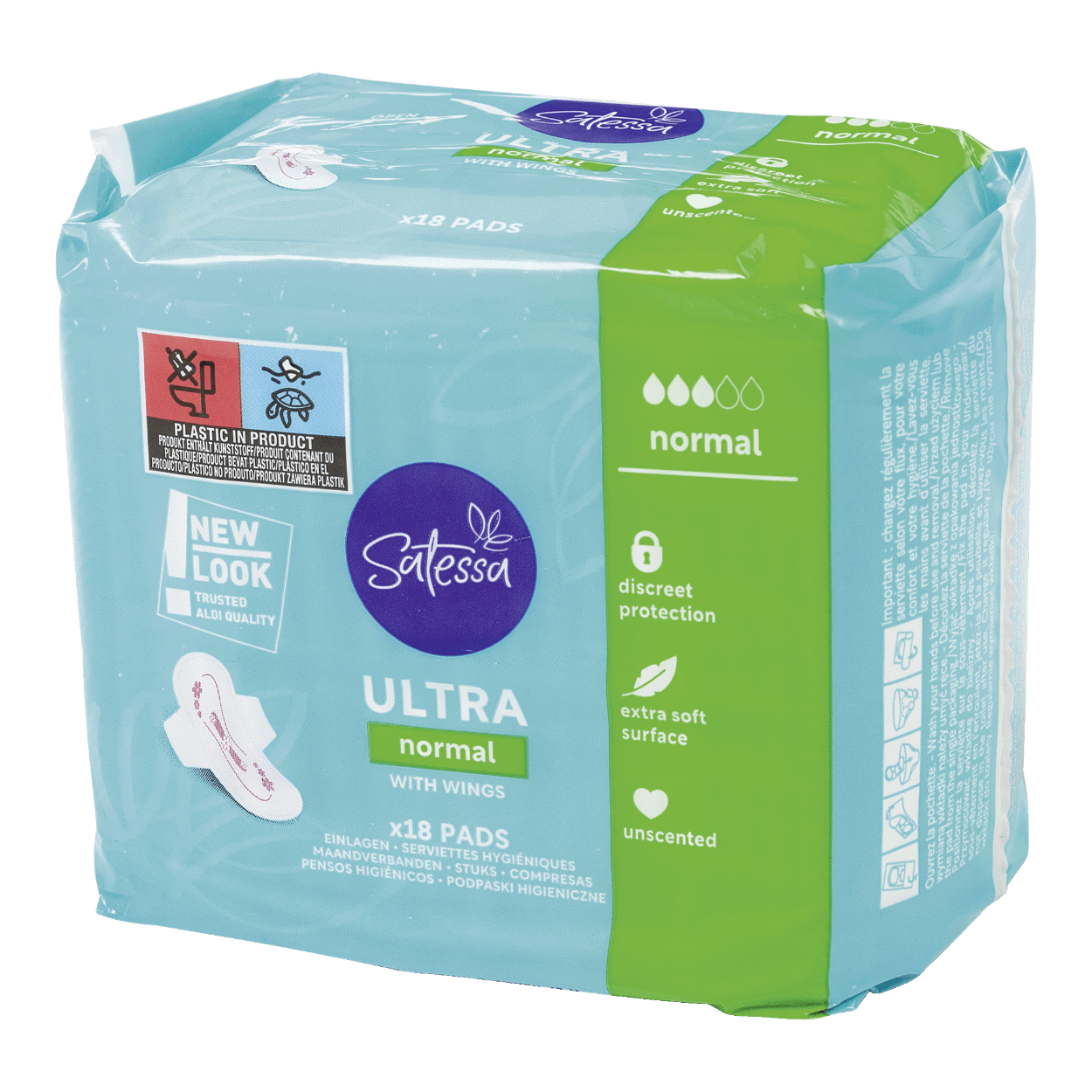 Serviettes hygiéniques ultrafines SATESSA® bon marché chez ALDI — free download