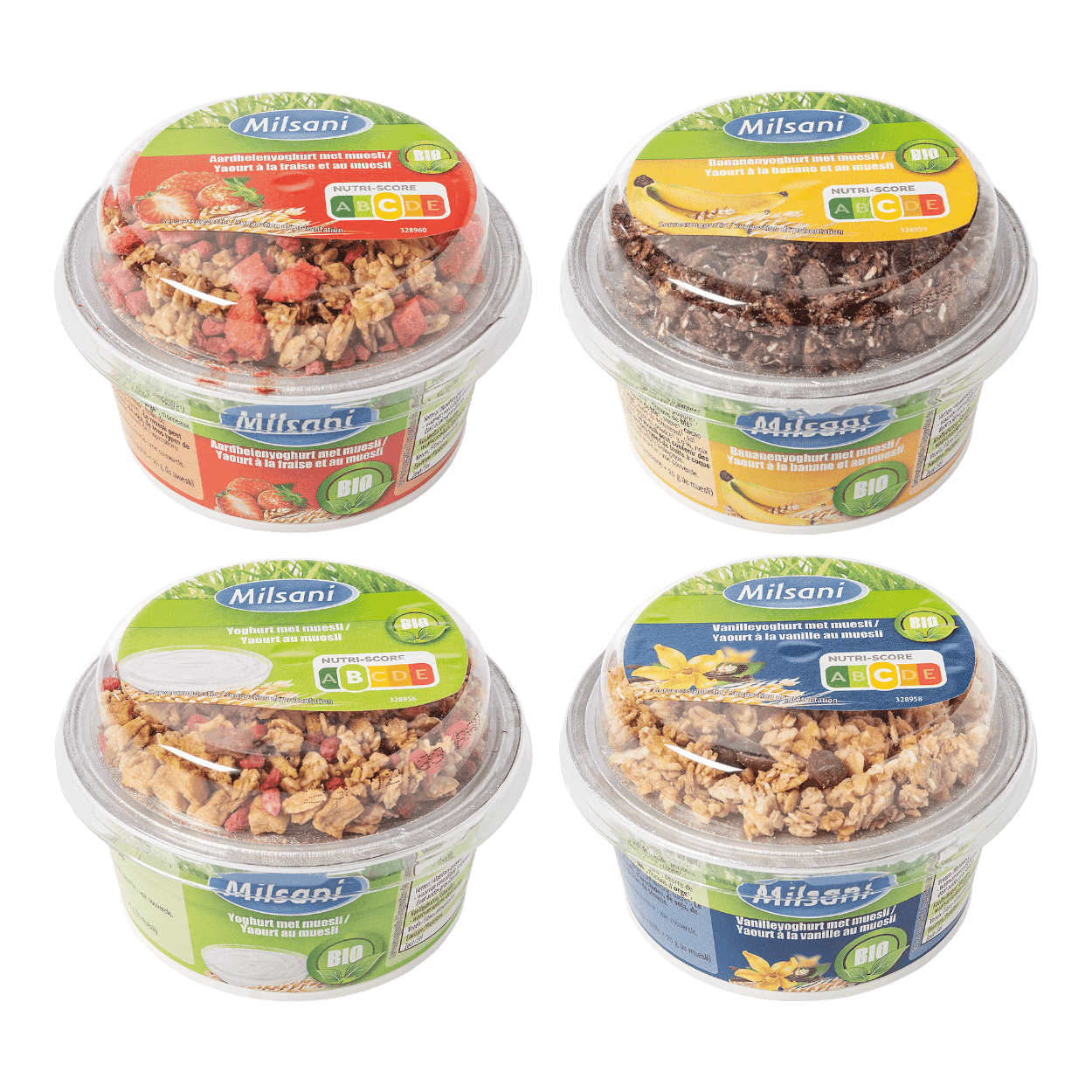MILSANI BIO® Yaourt bio au muesli bon marché chez ALDI