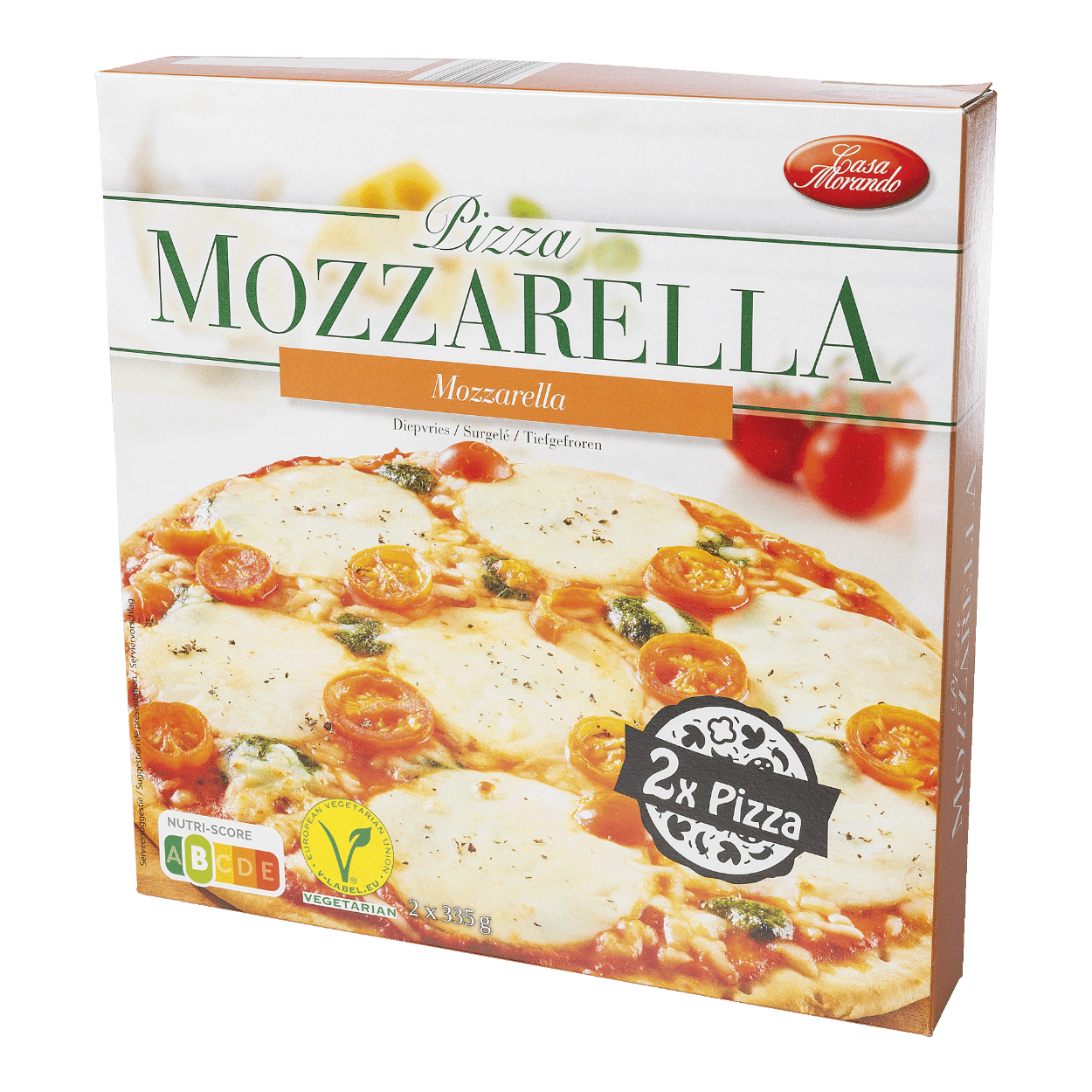 CASA MORANDO® Pizza Mozzarella, 2 St. günstig bei ALDI