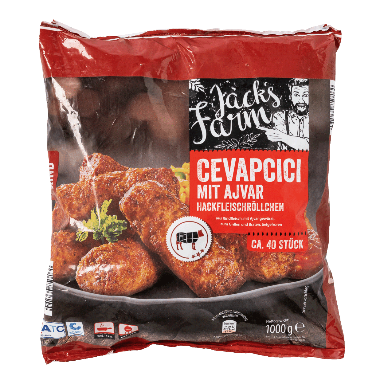 Cevapcici JACK'S FARM® bon marché chez ALDI