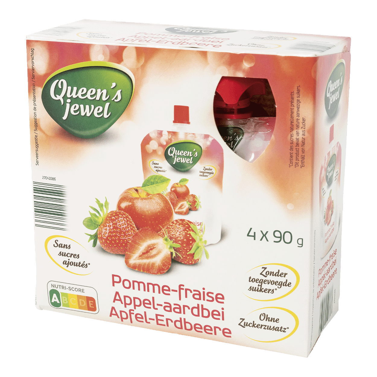 QUEEN'S JEWEL® Compote de fruits, 4 pcs bon marché chez ALDI