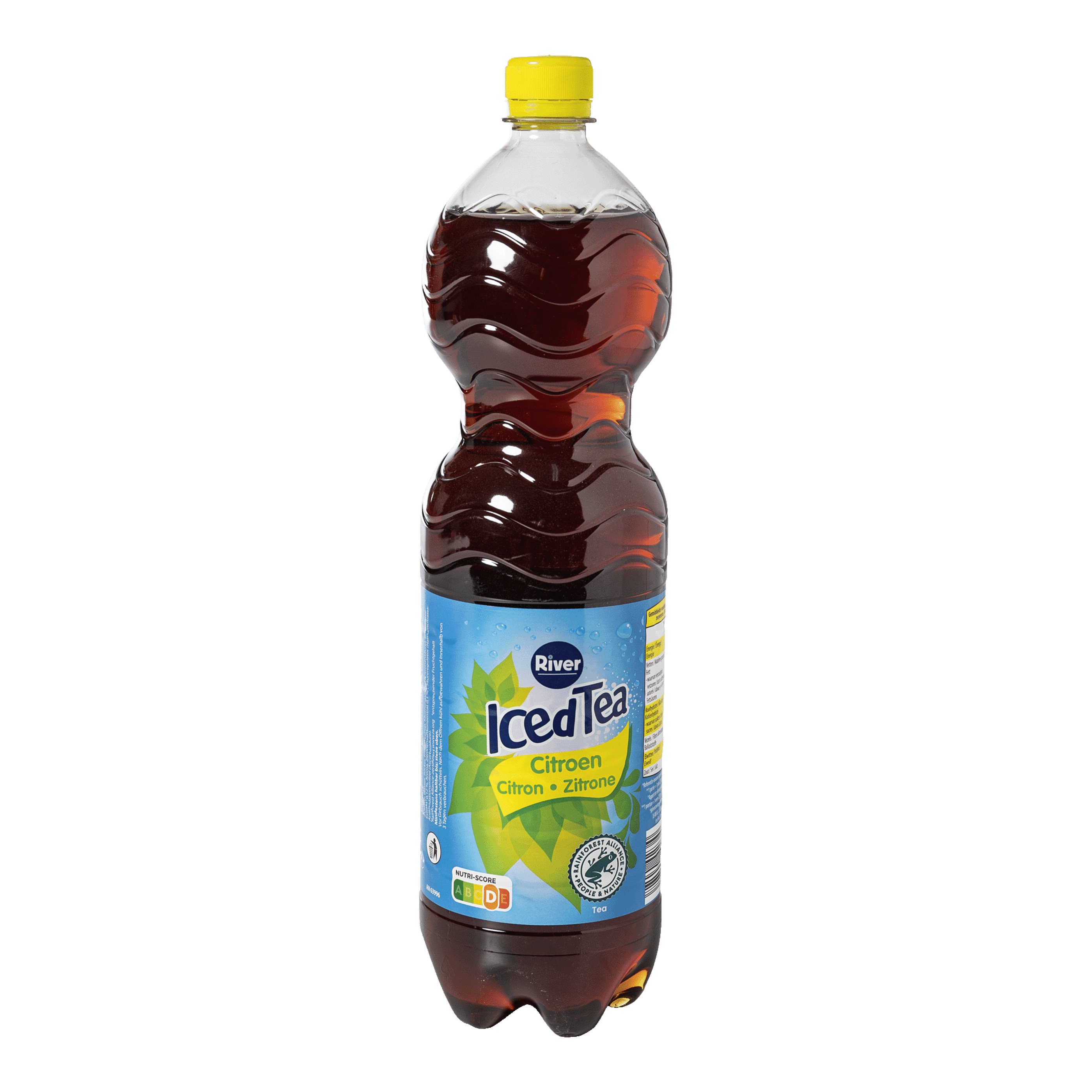 RIVER® Iced tea citron bon marché chez ALDI