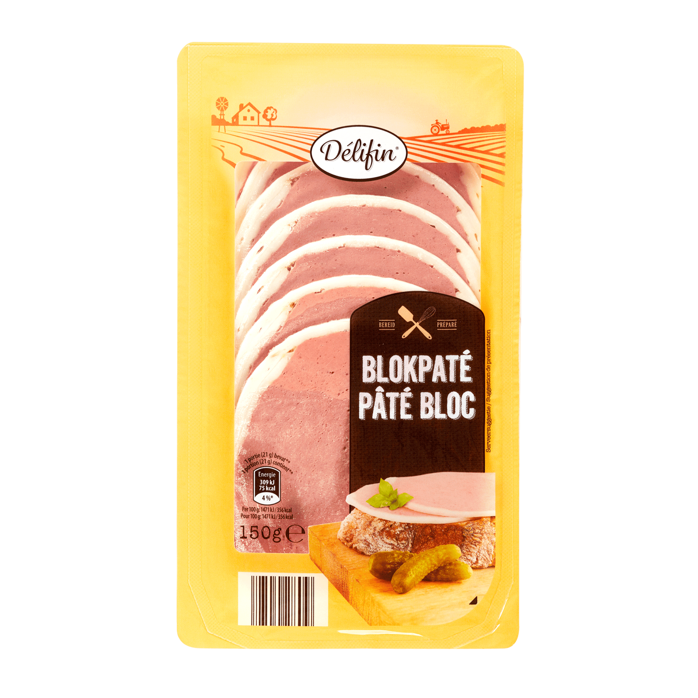 DÉLIFIN® Pâté en bloc bon marché chez ALDI