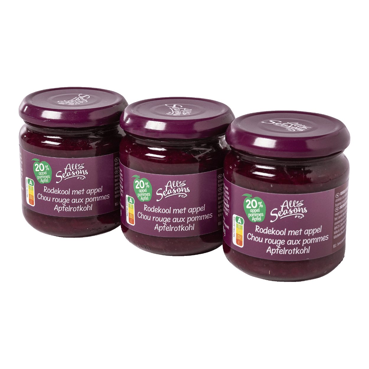 Rotkohl mit Apfel, 3 St. ALL SEASONS® günstig bei ALDI