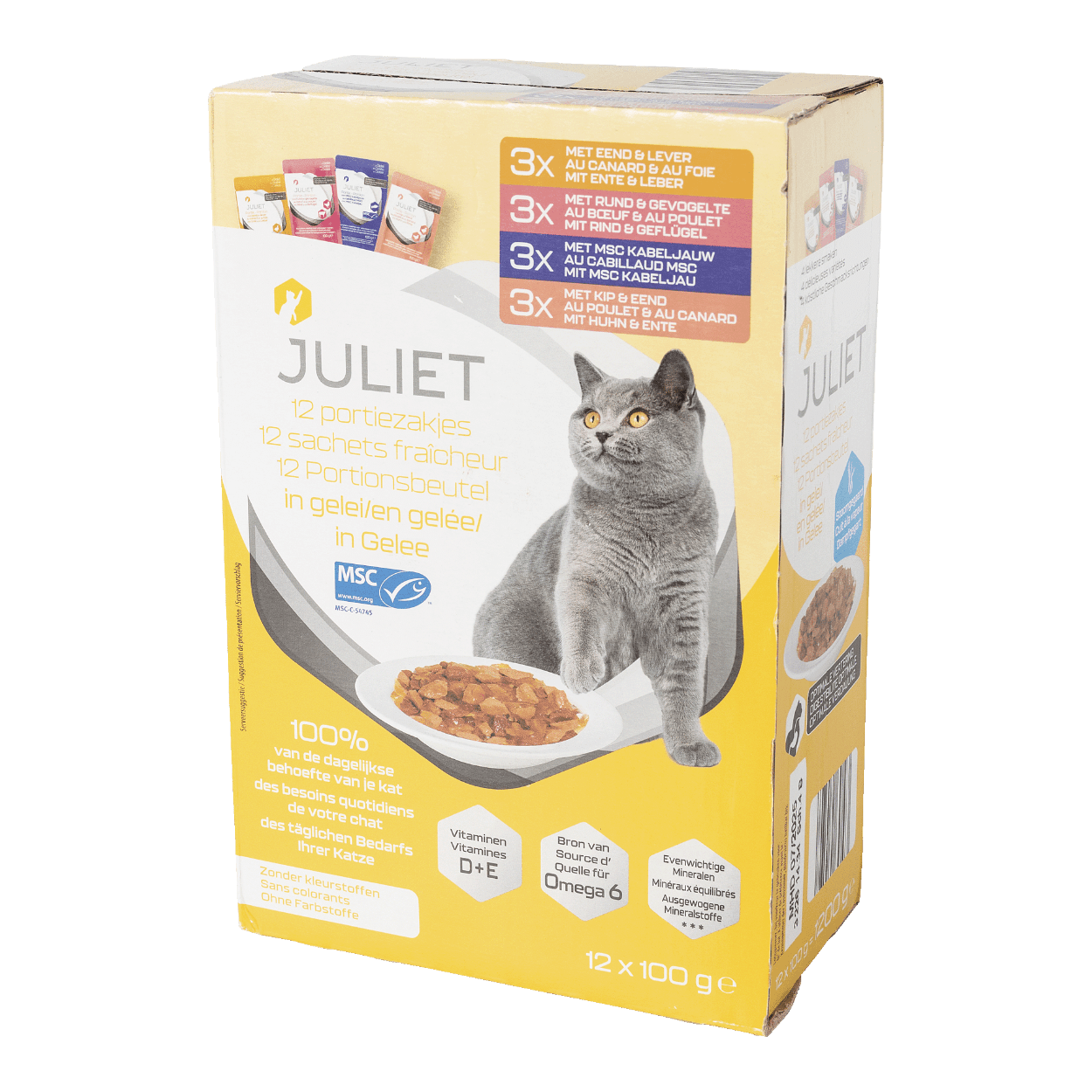 JULIET® Aliment premium pour chats, 12 pcs bon marché chez ALDI
