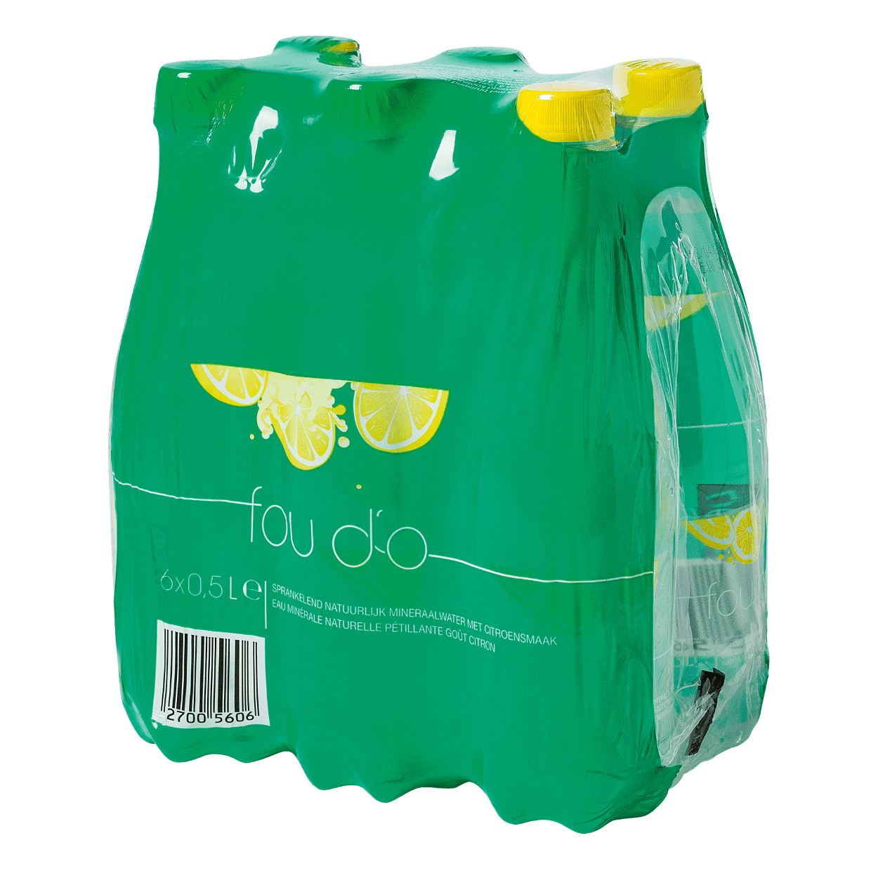 FOU D'O® Eau pétillante au goût citron, 6 pcs bon marché chez ALDI