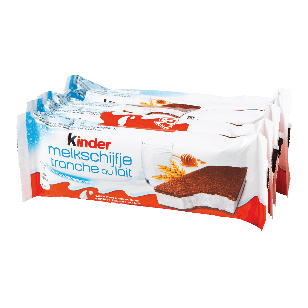 KINDER® Tranche au lait, 5 pcs bon marché chez ALDI