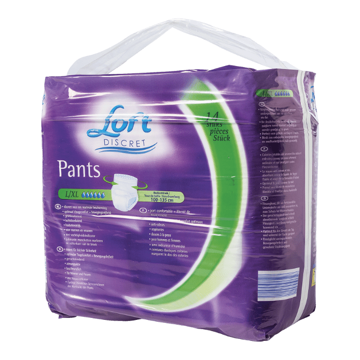 LOFT DISCRET® Culottes d'incontinence L/XL, 14 pcs bon marché chez ALDI
