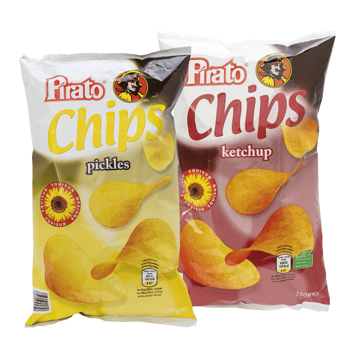 PIRATO® Chips pickles ou ketchup bon marché chez ALDI