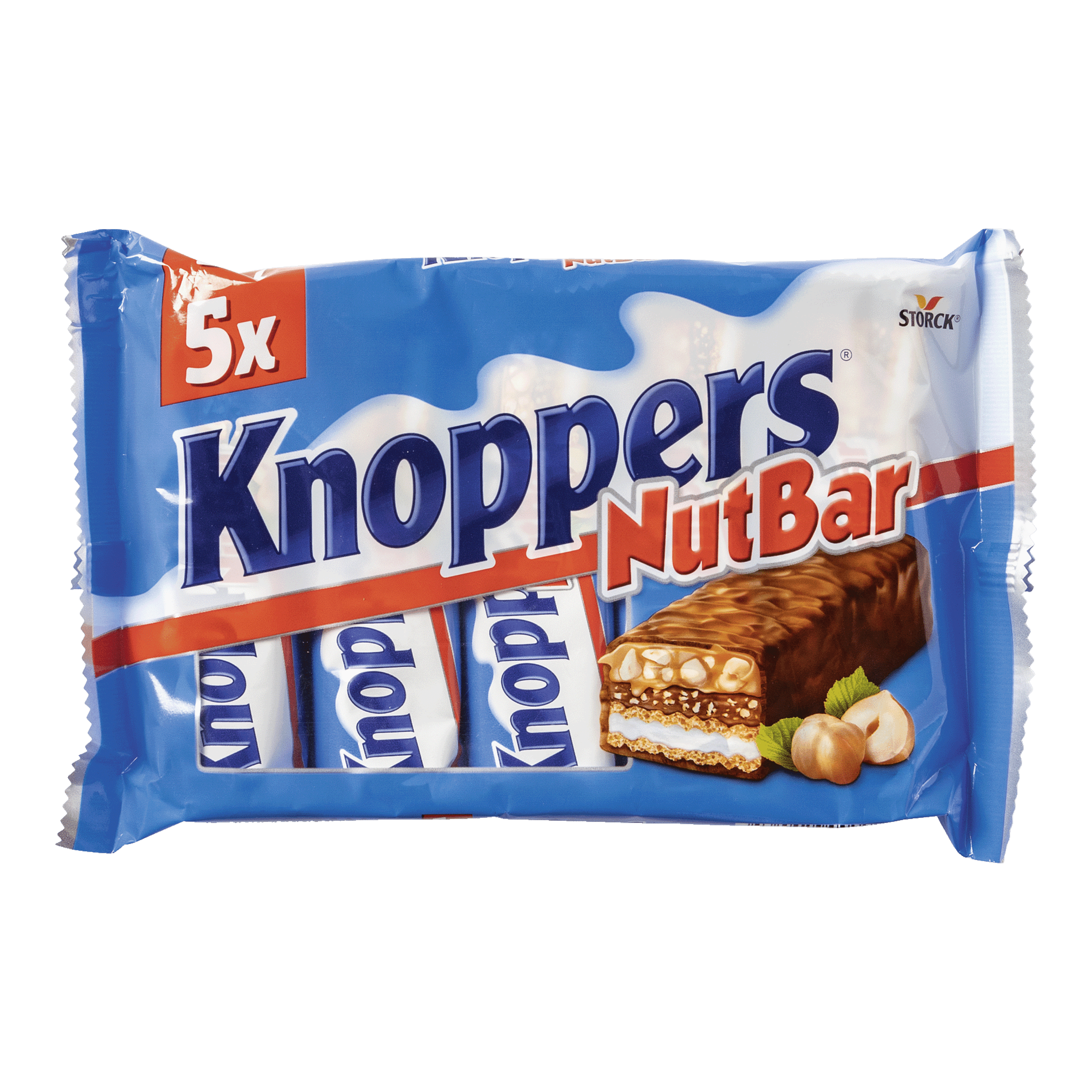 STORCK® Knoppers nutbar, 5 pcs bon marché chez ALDI