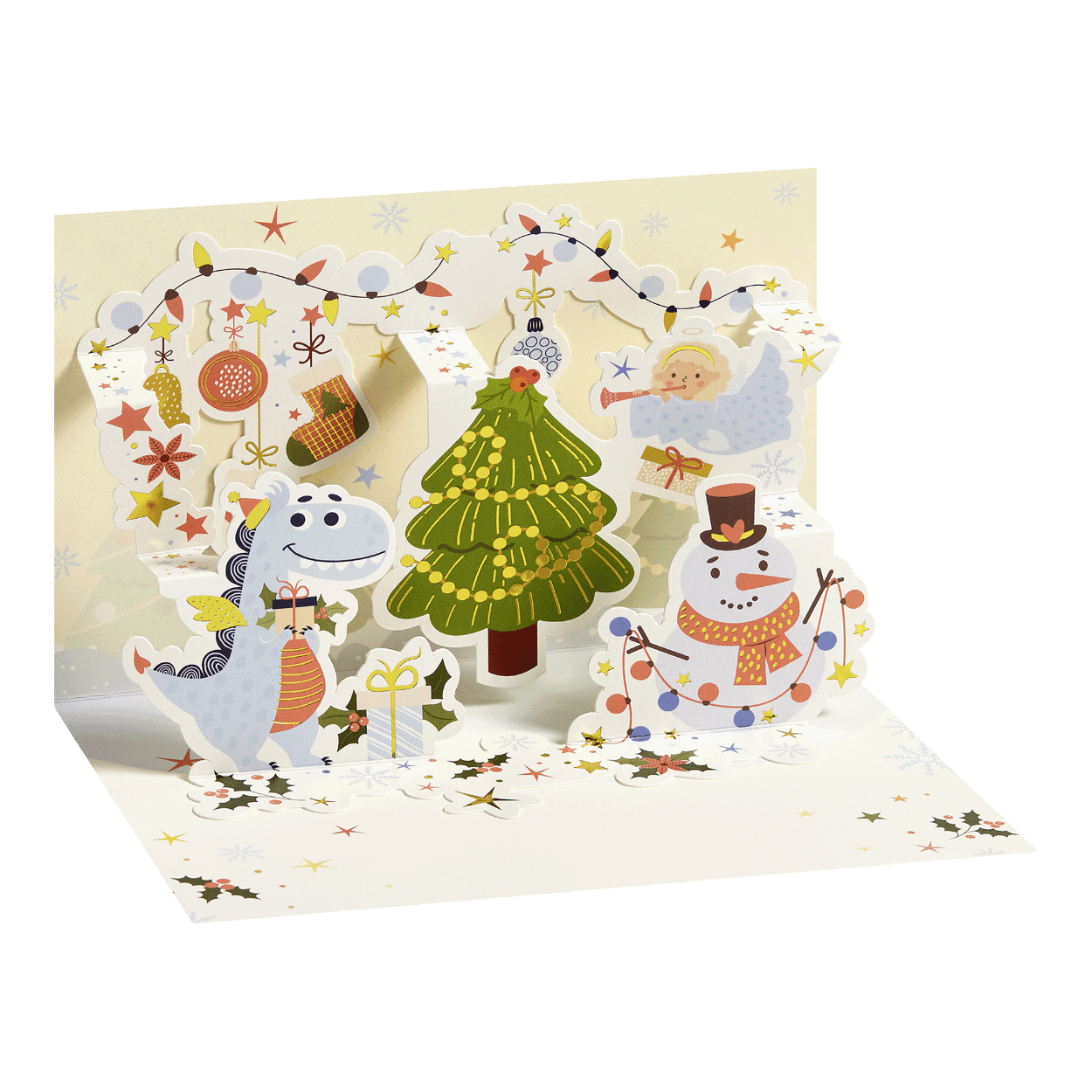 Avant Garde Studios Weihnachtskarte „Freund“ – 22,9x15,2 Cm, Hochwertig