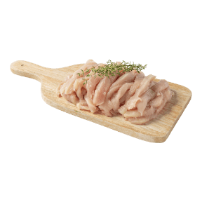 Lamelles de poulet
