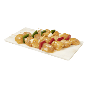 BBQ® Brochette de poulet au poivron, 4 pcs