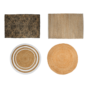 HOME CREATION® Tapis en jute