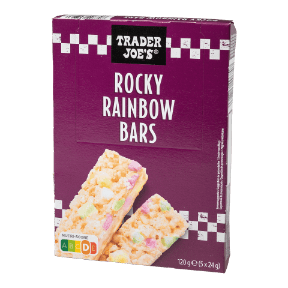 TRADER JOE'S® Barres aux céréales rocky rainbow, 5 pcs