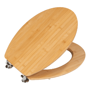 HOME CREATION® Abattant de W.-C. en bambou