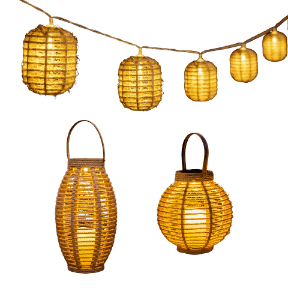 BELAVI® Guirlande ou lanterne solaire LED