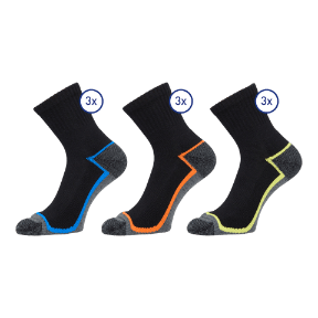 TOPCRAFT® Chaussettes de travail, 3 paires