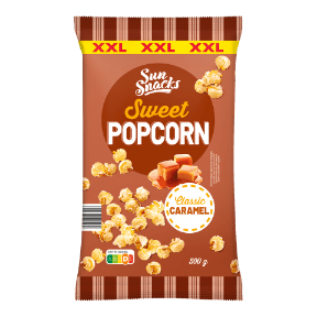 SUNSNACKS® Pop-corn au caramel