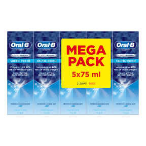 ORAL-B® Dentifrice 3D white arctic fresh, 5 pcs