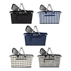 LIVE IN STYLE® Panier isotherme pliable