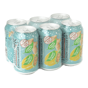 TÖNISSTEINER® Limonade lemon-ginger, 6 pcs