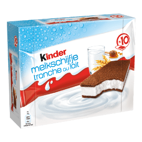 KINDER® Tranches au lait, 10 pcs