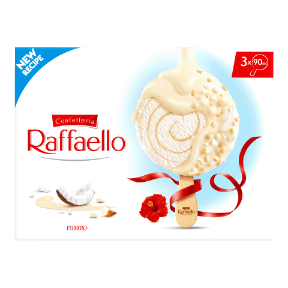 FERRERO® Bâtonnets glacés Raffaello, 3 pcs