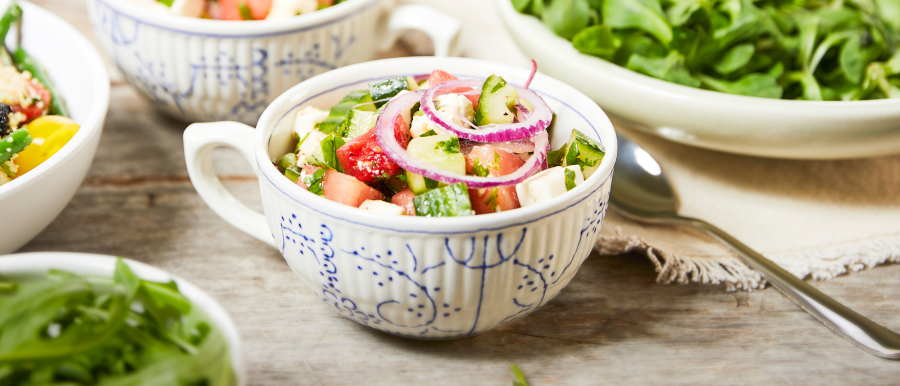 Wassermelonensalat mit Feta