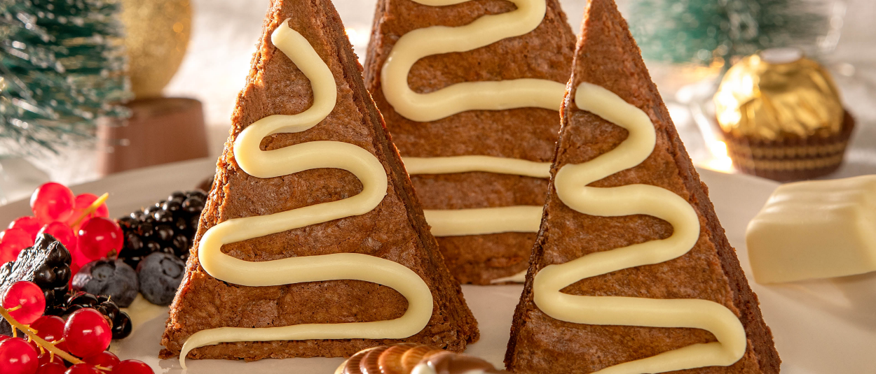 Brownies sapin de Noël